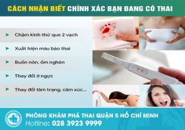 Cách nhận biết có thai chính xác dành cho phụ nữ mới mang thai